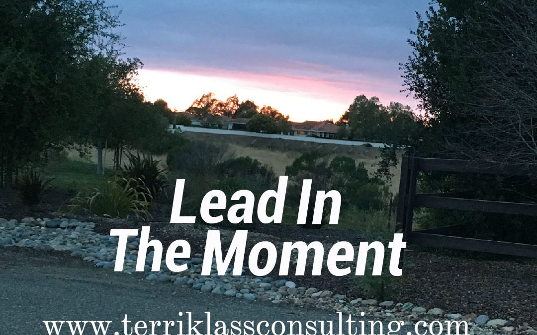 Five Steps To Lead In The Present