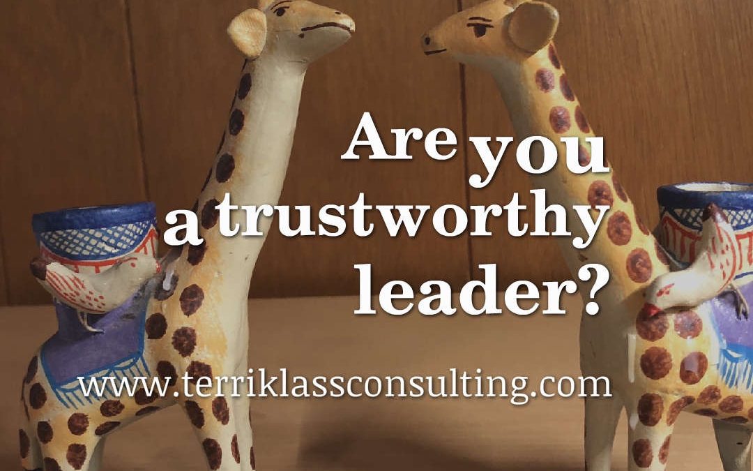 Five Actions Of A Trustworthy Leader