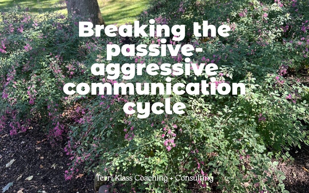Don’t Let  Passive-Aggressive Communication Topple Your Leadership