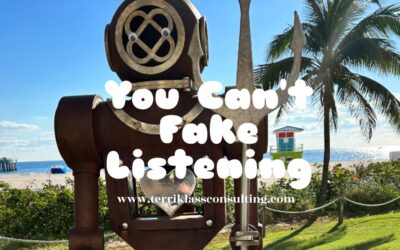 You Can’t Fake Listening