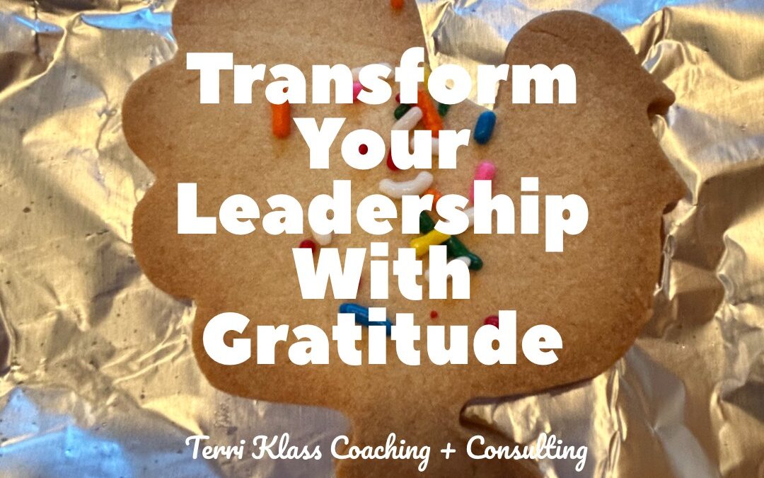 What’s Gratitude Got To Do With Leadership?