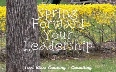 Five Ways To Spring Forward Your Leadership